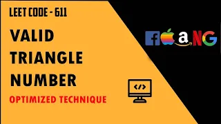 Valid Triangle Number Leetcode 611 Explained with Code CodeBaker