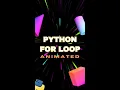 Python s For Loop Magic with Eye-Catching Animations