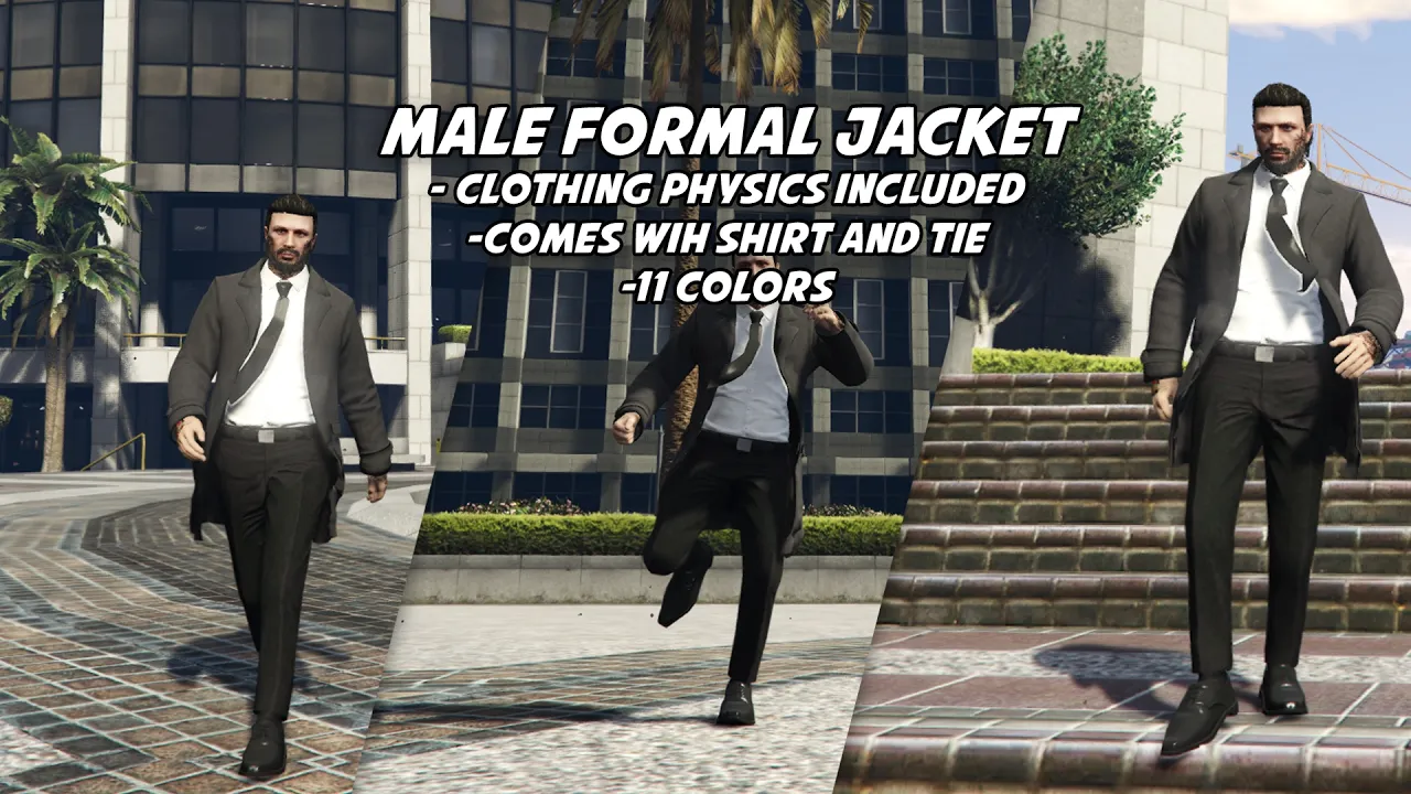 Male Formal Coat (+ Physics)