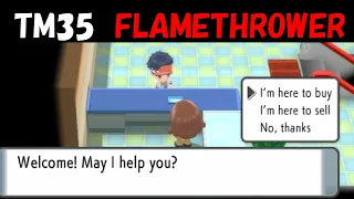 HOW TO GET TM35 Flamethrower in Pokemon Brilliant Diamond and Shining Pearl