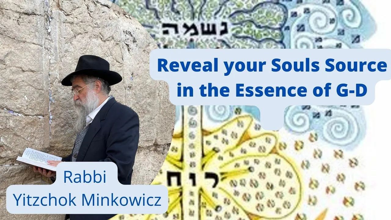 Reveal your Souls Source in the Essence of G-D בהעלותך  A Kabbalah class by Rabbi Yitzchok Minkowicz