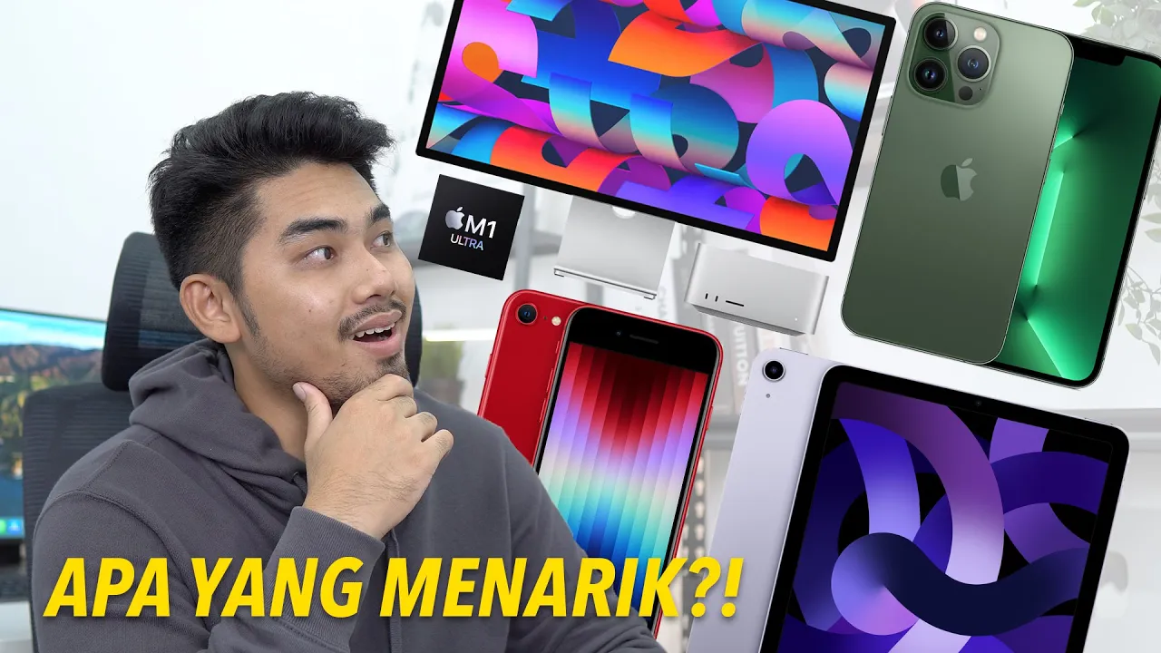 Apa Yang Menarik Dengan iPhone SE (2022) & Mac Studio M1 Ultra Terbaru?