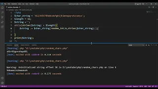 PHP How to generate a string of random characters