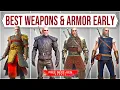 Witcher 3 - Best Weapons Armor Early Location Next Gen Update