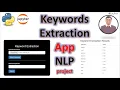 Building Keywords Extraction app with Python Machine Learning Keywords Extraction From Documents