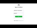How to make a login page like GitHub