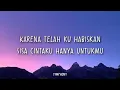 SURAT CINTA UNTUK STARLA || VIRGOUN ( LIRIK)