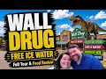 Wall Drug South Dakota Full Tour Free Ice Water Buffalo Dogs History Wild West Road Trip
