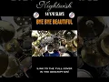 Download Lagu Nightwish - Bye Bye Beautiful - Drum Cover #shorts 6