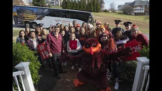 Virginia Tech surprises students with offers of admission
