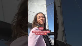 Atlantic Crossing DAY 6 – HIGHLIGHT!! 🐋 on our way to the Caribbean. #sailing #atlanticcrossing