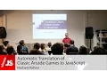 Automatic Translation of Classic Arcade Games to JavaScript