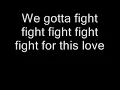 Cheryl Cole - Fight for this love (Lyrics)
