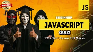 JavaScript Course Quiz For Beginners Test 1