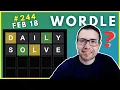 What s Today s Wordle - Daily Wordle 244