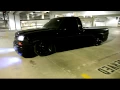 Blacked out 2003 Chevy Silverado on air ride