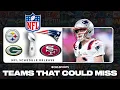 4 teams that made the playoffs that can MISS this season 2026 NFL Schedule Release