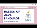 Java Basics for Beginners What You Should Learn First