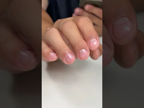 Men need manicures too! 🤍 ☺️#mensmanicure #nailcare #cuticlecare #naturalmanicure #manicure