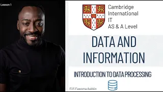 Lesson 1 - Introduction To Data Processing