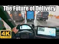 POV First Week Delivering In Amazon s Electric Van Rivian EDV