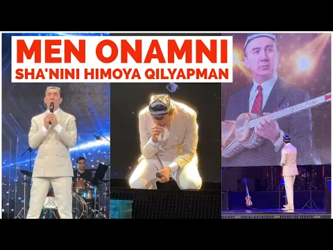 Download MP3 Men onamni sha'nini himoya qilyapman - Botir Qodirov Konsertida Onasi haqida qo'shiq kuyladi.