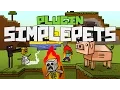 Minecraft Plugin Tutorial SimplePets - ESCOGE TU MASCOTA EN MINECRAFT