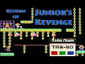 Download Lagu Return of Junior's Revenge by Computerware for the Tandy TRS-80 Color Computer 1986 on a CRT TV