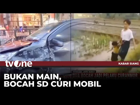 Viral 2 Bocah SD Curi Mobil dari Bandung, Ditangkap di Cianjur