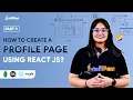 How To Create A Profile Page Using React JS Blog Application MERN-9 Intellipaat