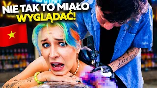 ROBIĘ TATUAŻ W CIEMNO W WIETNAMIE! TATUATOR POPŁYNĄŁ..| Agnieszka Grzelak Vlog