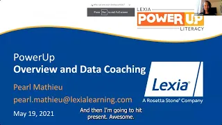Lexia Powerup Training for Personalized Learning Camp