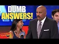 Lagu These Dumb Family Feud Answers Broke Steve Harvey!