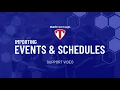 Importing Events Schedules - Help Stack Team App