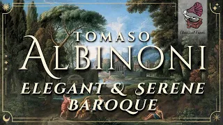 Tomaso Albinoni  | Elegant & Serene Baroque | Melancholic Elegance for Study & Relaxation