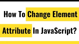 Change Element Attribute