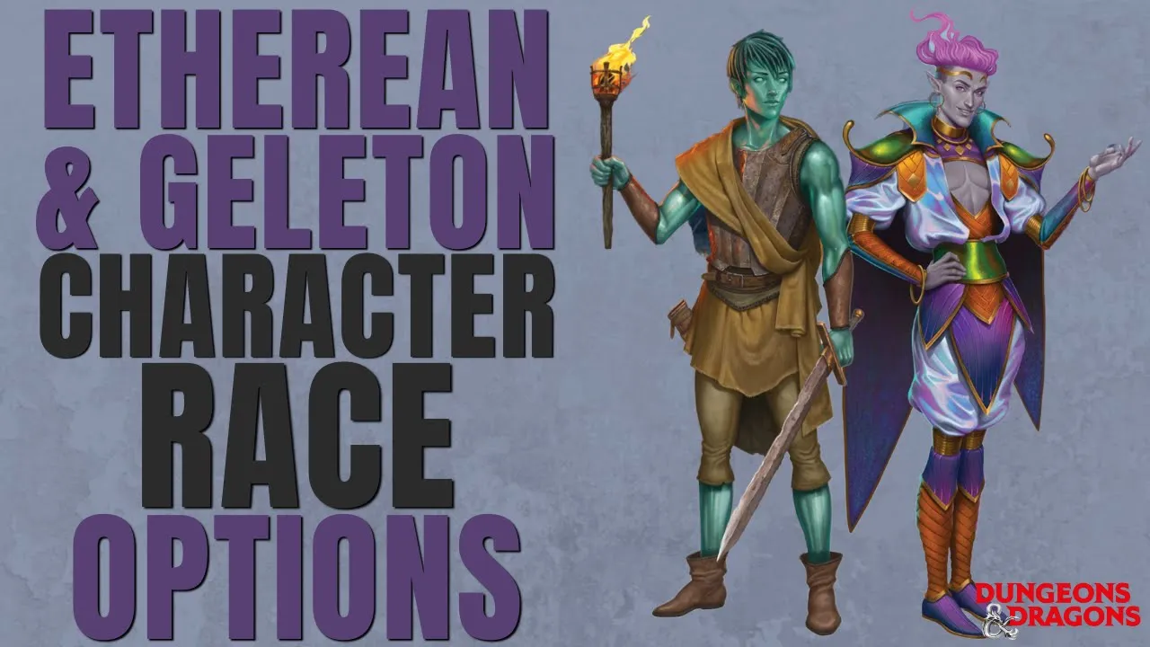 Etherean & Geleton Race Options (Griffon's Saddlebag) - Character Catalyst