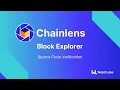 Chainlens Block Explorer Source Code Verification
