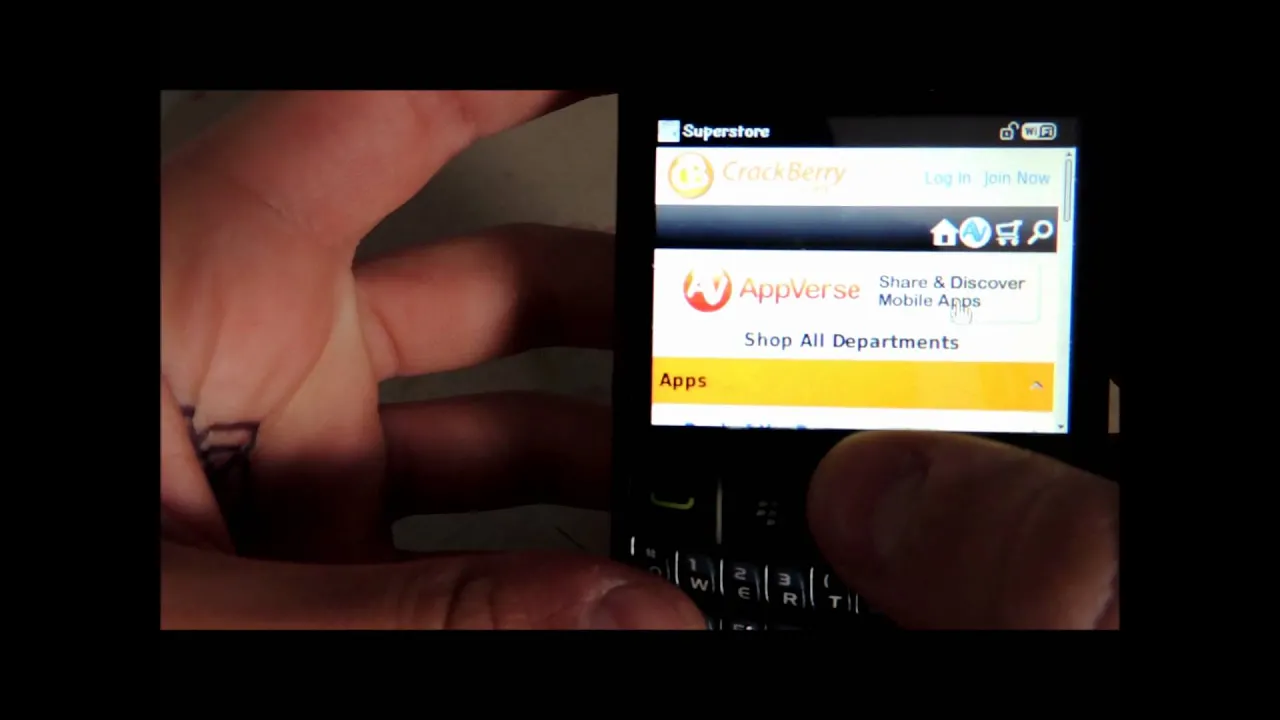 Wirefly checks out the latest version of the Facebook app for BlackBerry.. 