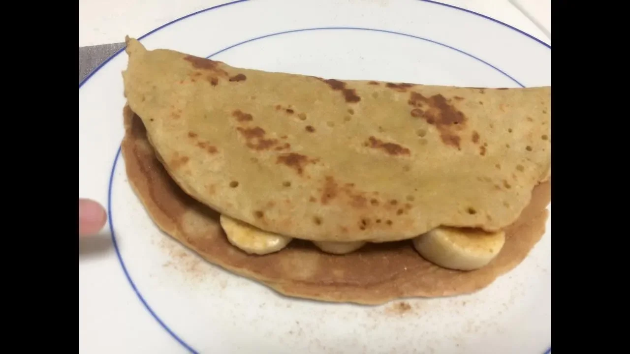 CREPIOCA DE BANANA I RECEITAS FÁCEIS DA DONA FORMIGUINHA
