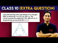 Let s denotes the semi-perimeter of a triangle ABC in which BC a CA b AB c If as circle