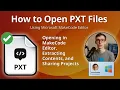 How to Open PXT Files Microsoft MakeCode Project