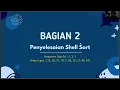 Analisis Lengkap Simulasi Pengurutan Data Bubble Sort Shell Sort