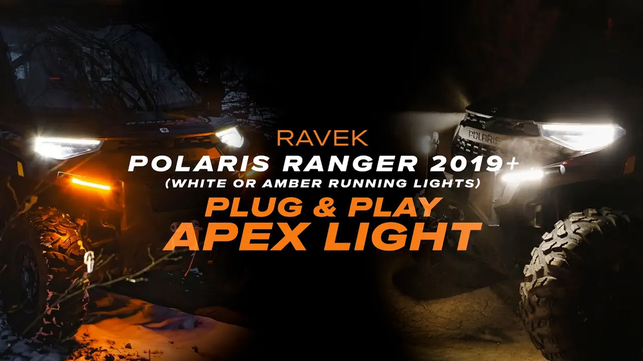 Polaris Ranger XP 1000 Apex Lights by Ravek - 64-105-XX-EPR