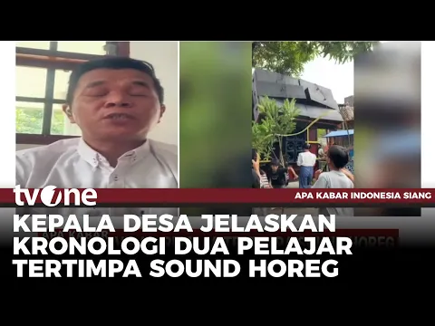 Bocah Tertimpa Tumpukan Sound Horeg, Korban Alami Luka Robek