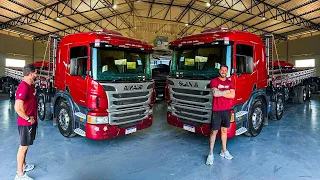 MINHA NOVA SCANIA P310 BITRUCK 😍 NOVO PROJETO