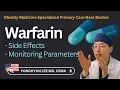 Warfarin Side Effects Monitoring Parameters