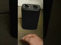 my first ceramic heater review mainstays