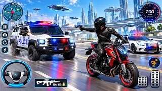 🚓 Police Car Chase Simulator 3D – Real City Cop Pursuit Gameplay (Android) #3