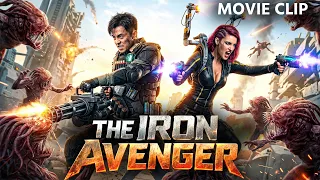 Aliens Attack a Research Center After a Mysterious Mutation | THE IRON AVENGER | Sci-Fi Action Scene